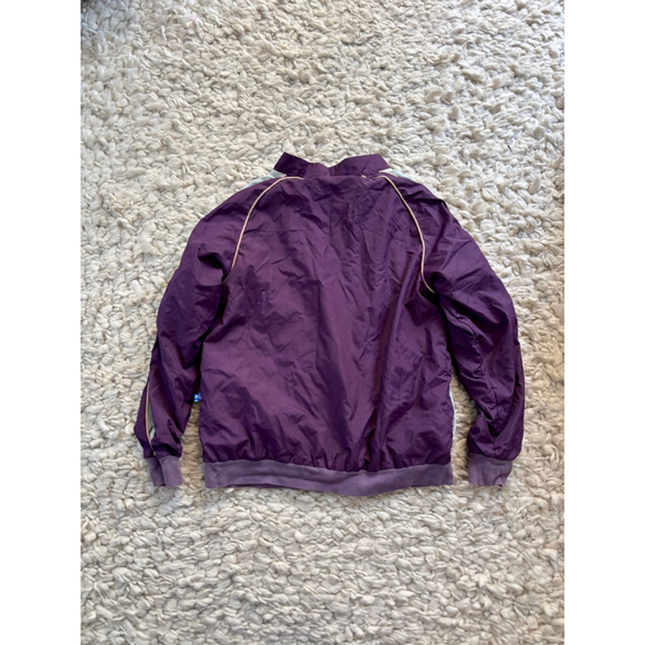 Kickee Kids Purple Light Blue Jacket M Windbreaker Bamboo Lining - Picture 2 of 8